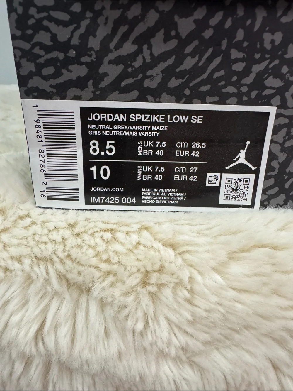 New in Box 🥶 Jordan Spizike Low SE